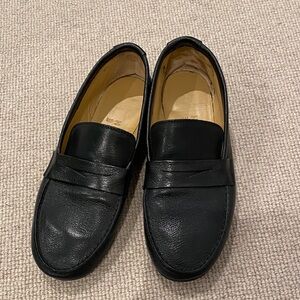Jamie Haller  Black Leather Loafers, sz 36